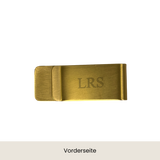 Brass Money Clip | Gold