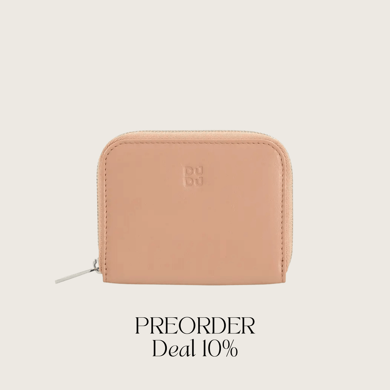 Mini Wallet | Nude & Silber – Vorbestellung