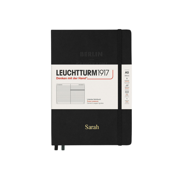 Notebook A5 Hardcover Berlin Limited Edition | Black