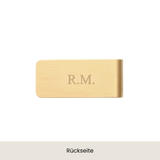 Messing Geldscheinklammer | Gold