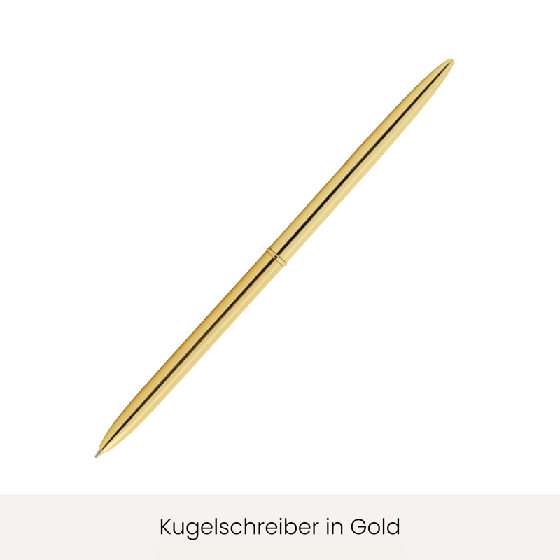 Kugelschreiber-Gold