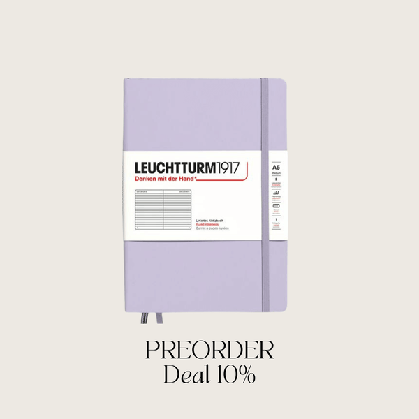 Notizbuch A5 Hardcover | Lilac – Vorbestellung