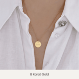 Ketten-Anhänger mit Gravur Echtgold | Schrift