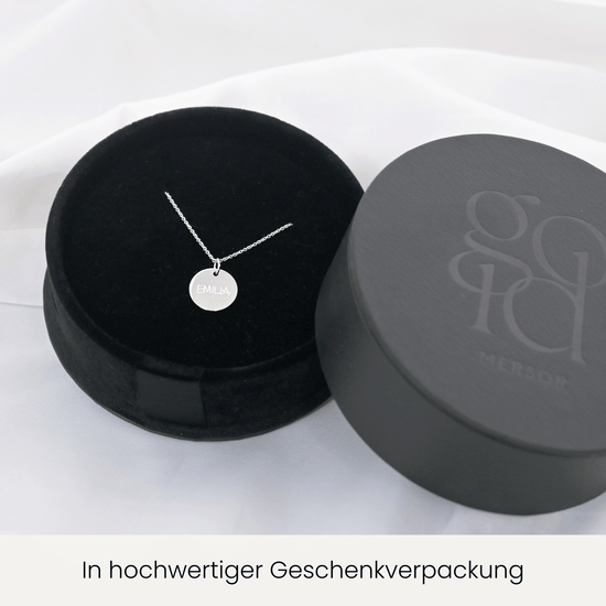 Ketten-Anhänger mit Gravur 925 Silber | Schrift