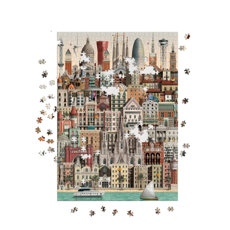 Barcelona Puzzle von Martin Schwartz | MERSOR