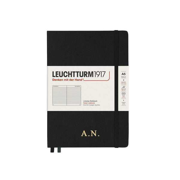 Notizbuch A5 Hardcover | Schwarz